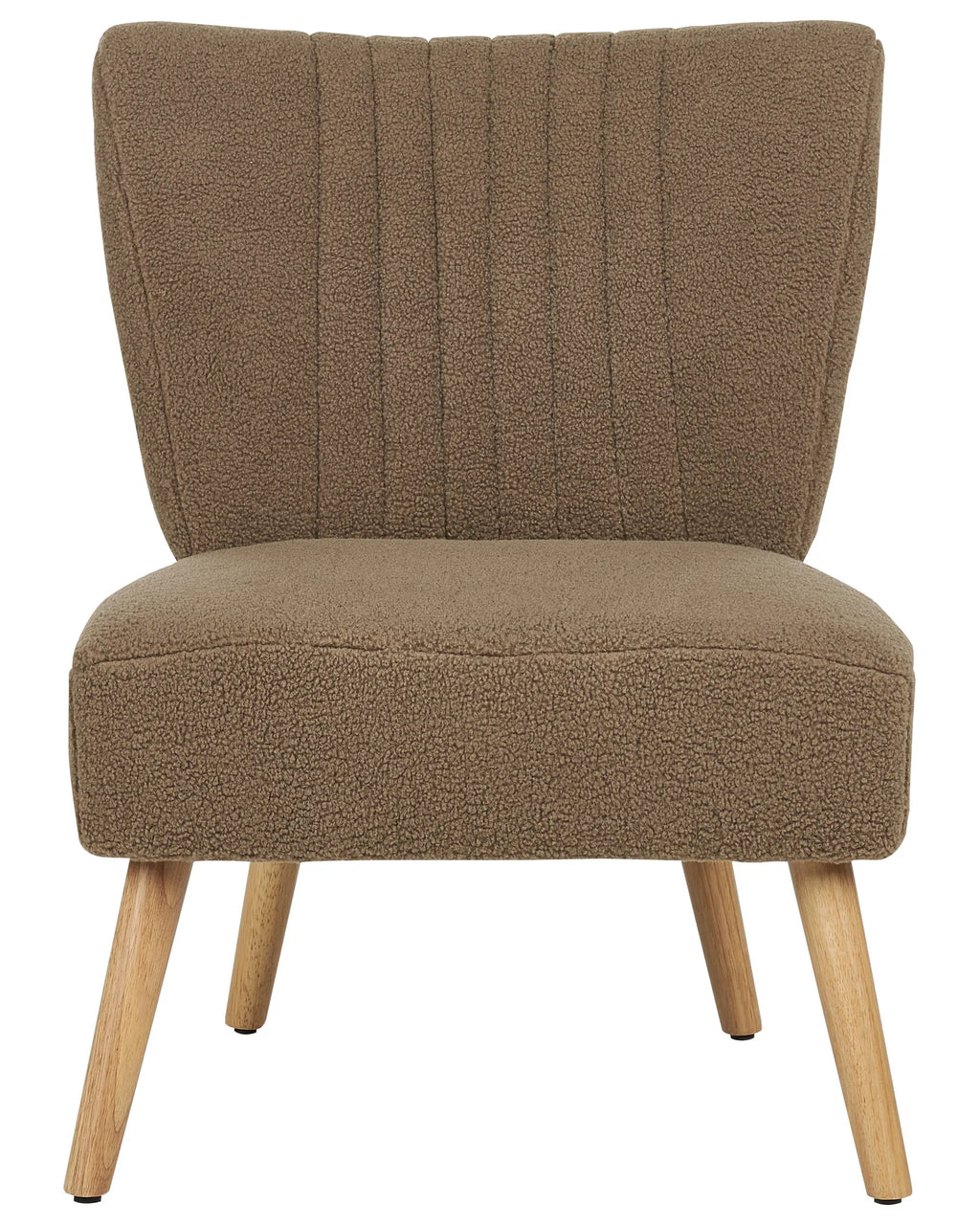 Armchair VAASA Boucle Brown