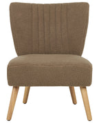 Armchair VAASA Boucle Brown