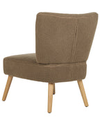Armchair VAASA Boucle Brown