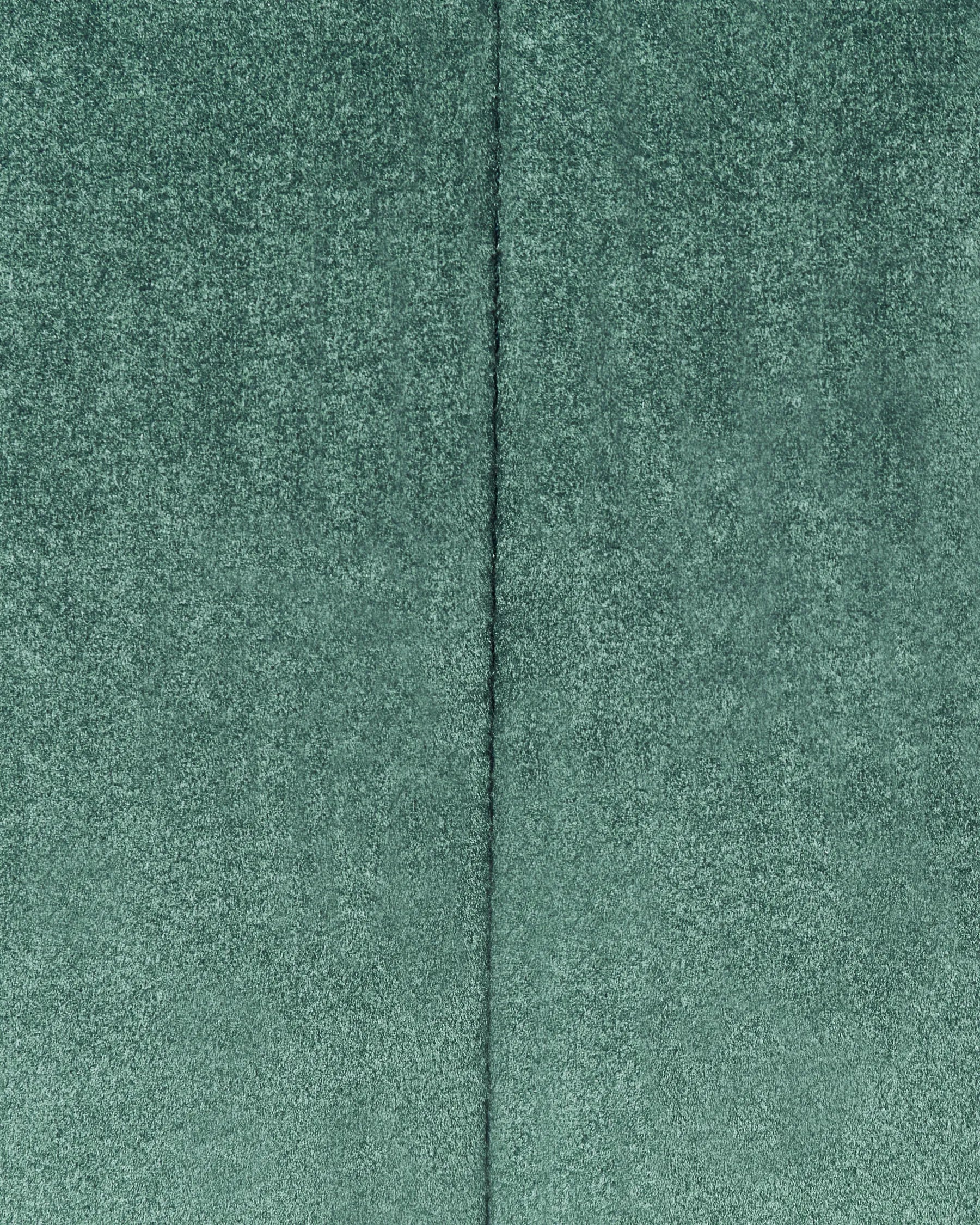 Set of 2 Bar Chairs DUBROVNIK Velvet Swivel Emerald Green