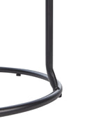 Set of 2 Bar Stools MILROY Faux Leather Brown