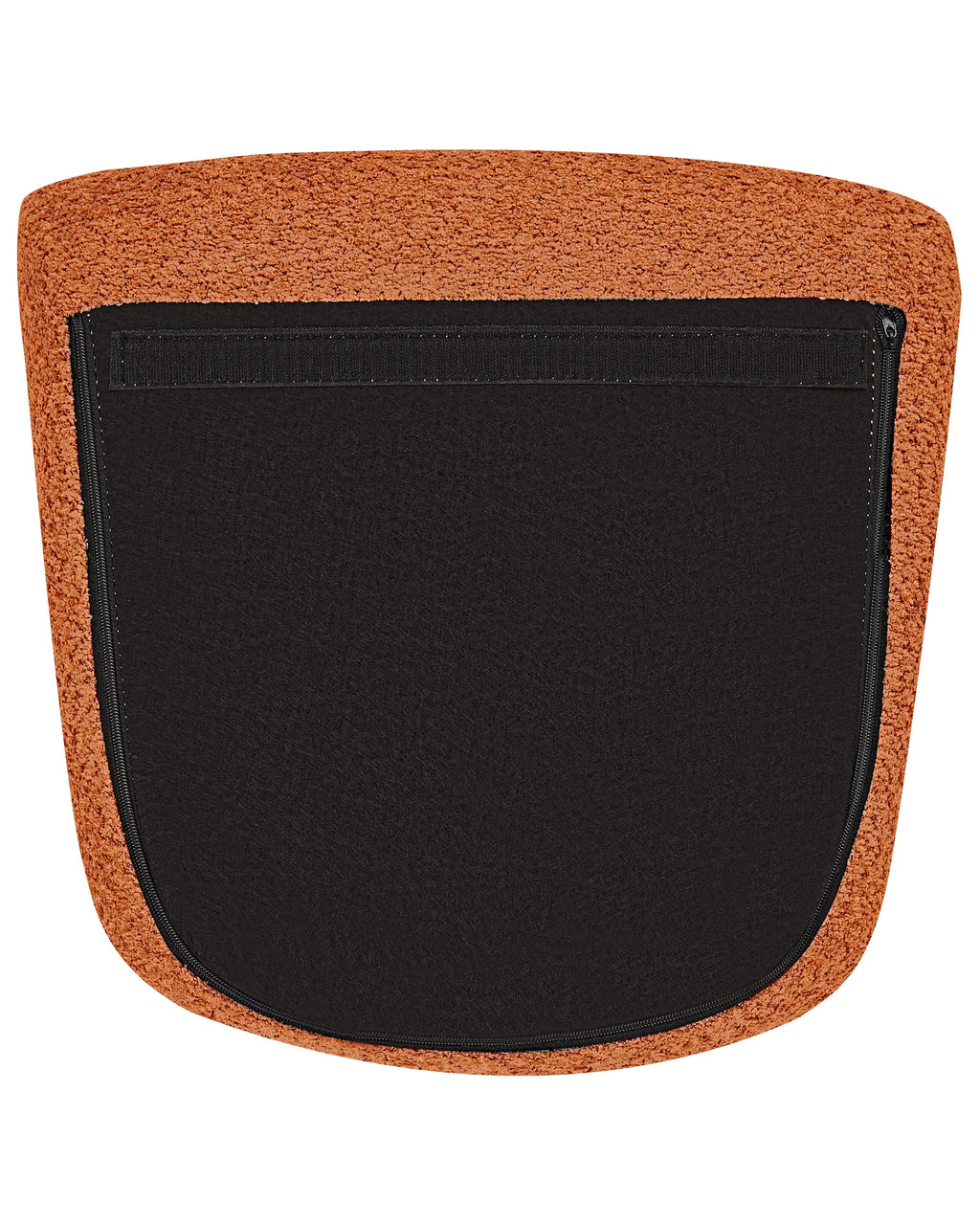 Rocking Chair ANASET Boucle Orange