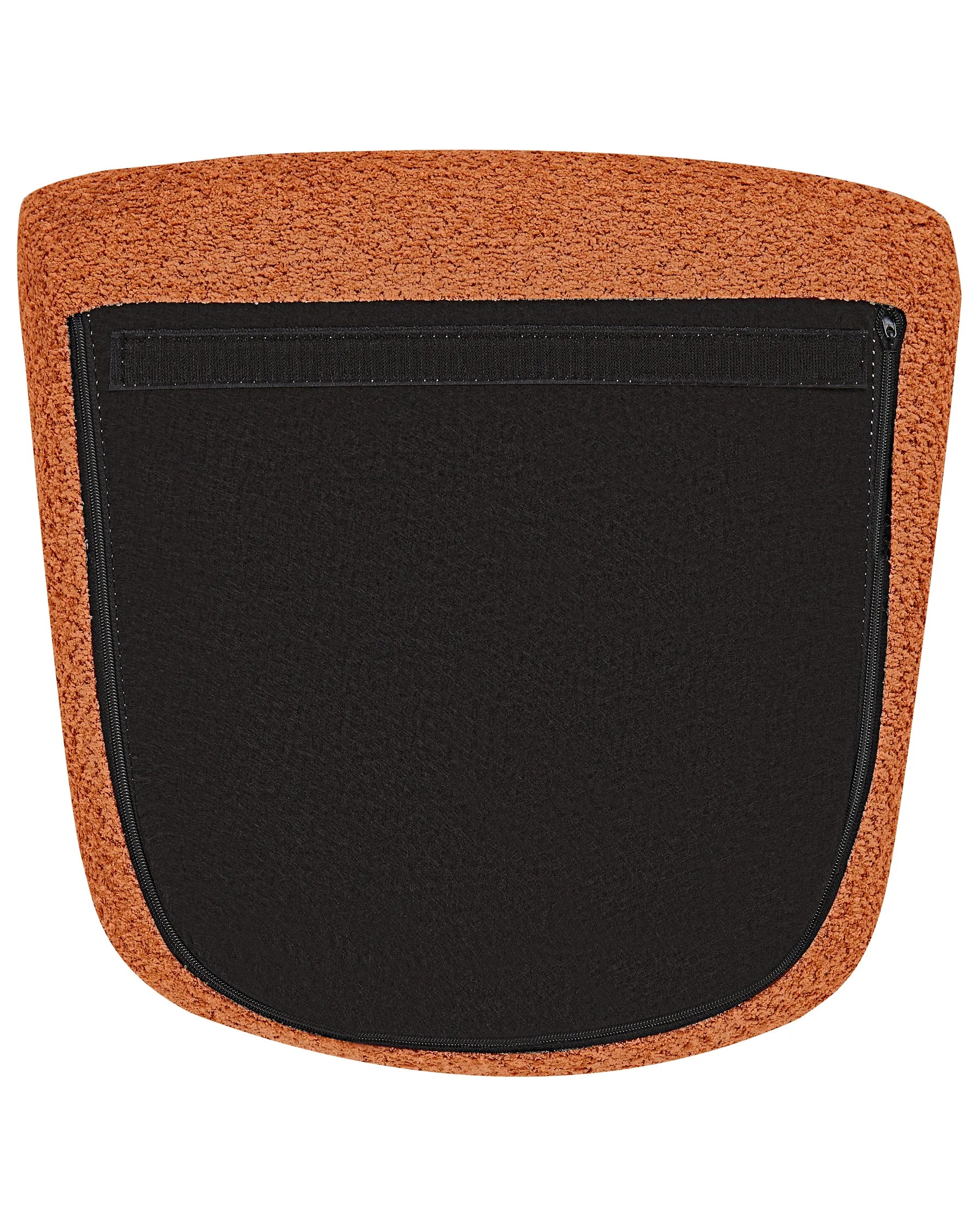 Rocking Chair ANASET Boucle Orange