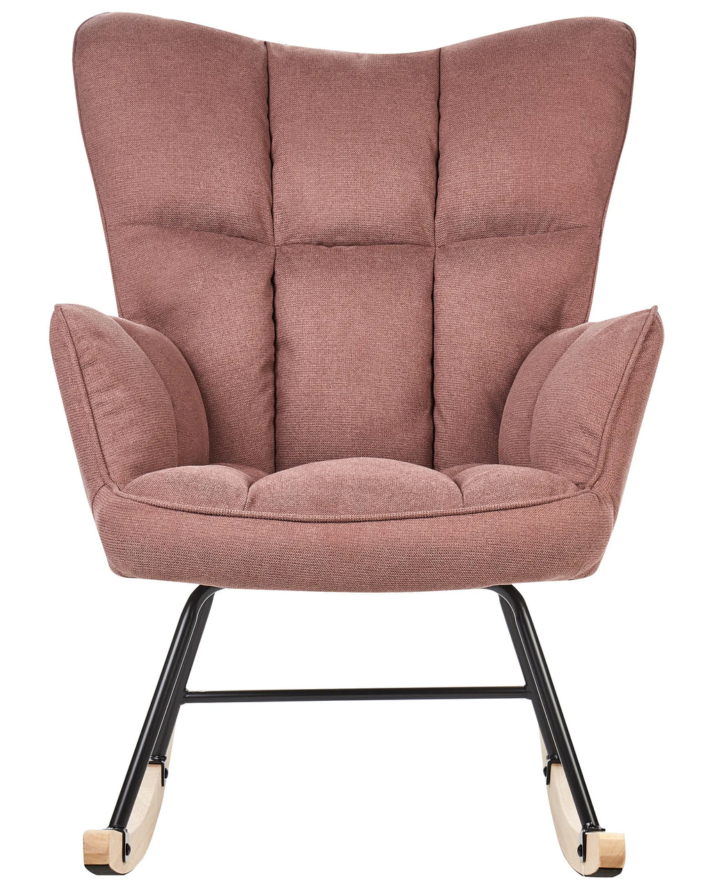 Rocking Chair OULU Fabric Pink