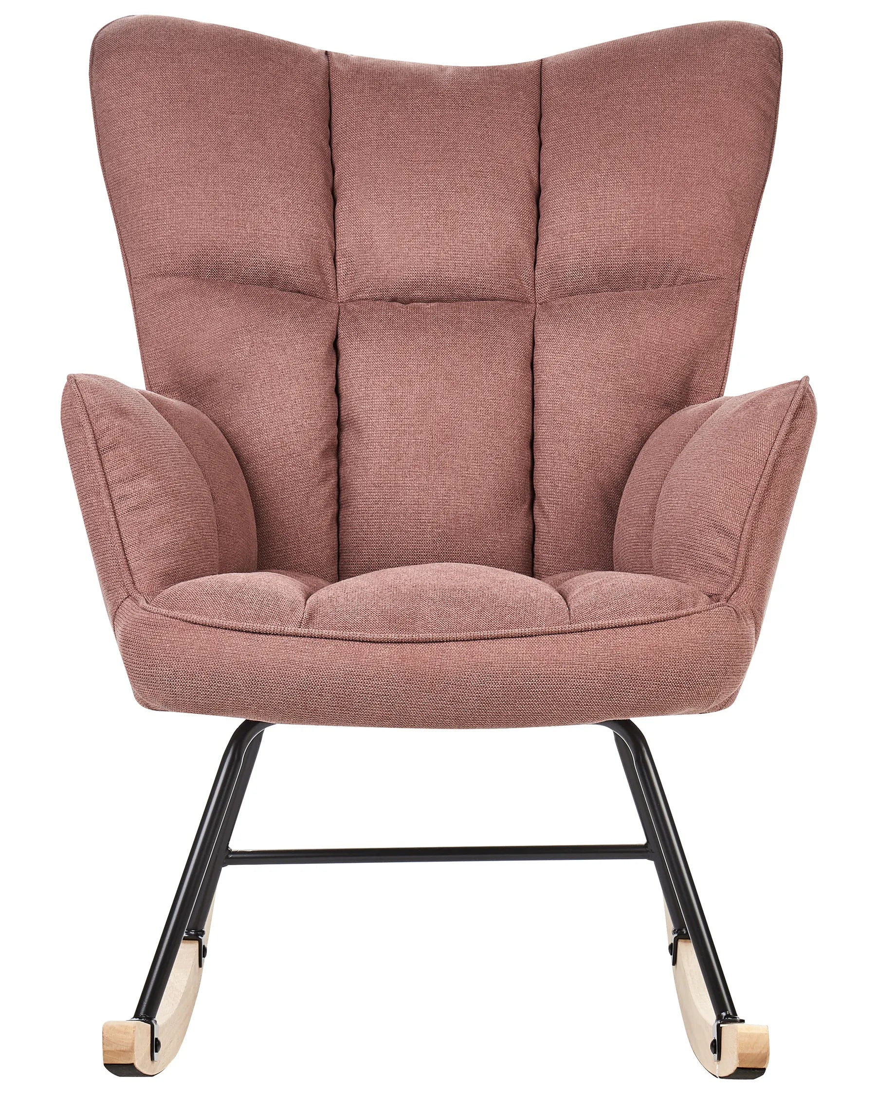 Rocking Chair OULU Fabric Pink