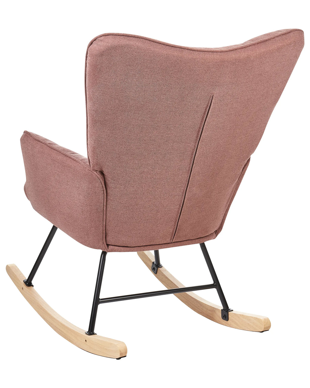 Rocking Chair OULU Fabric Pink