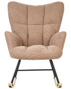 Rocking Chair OULU Boucle Sand Beige