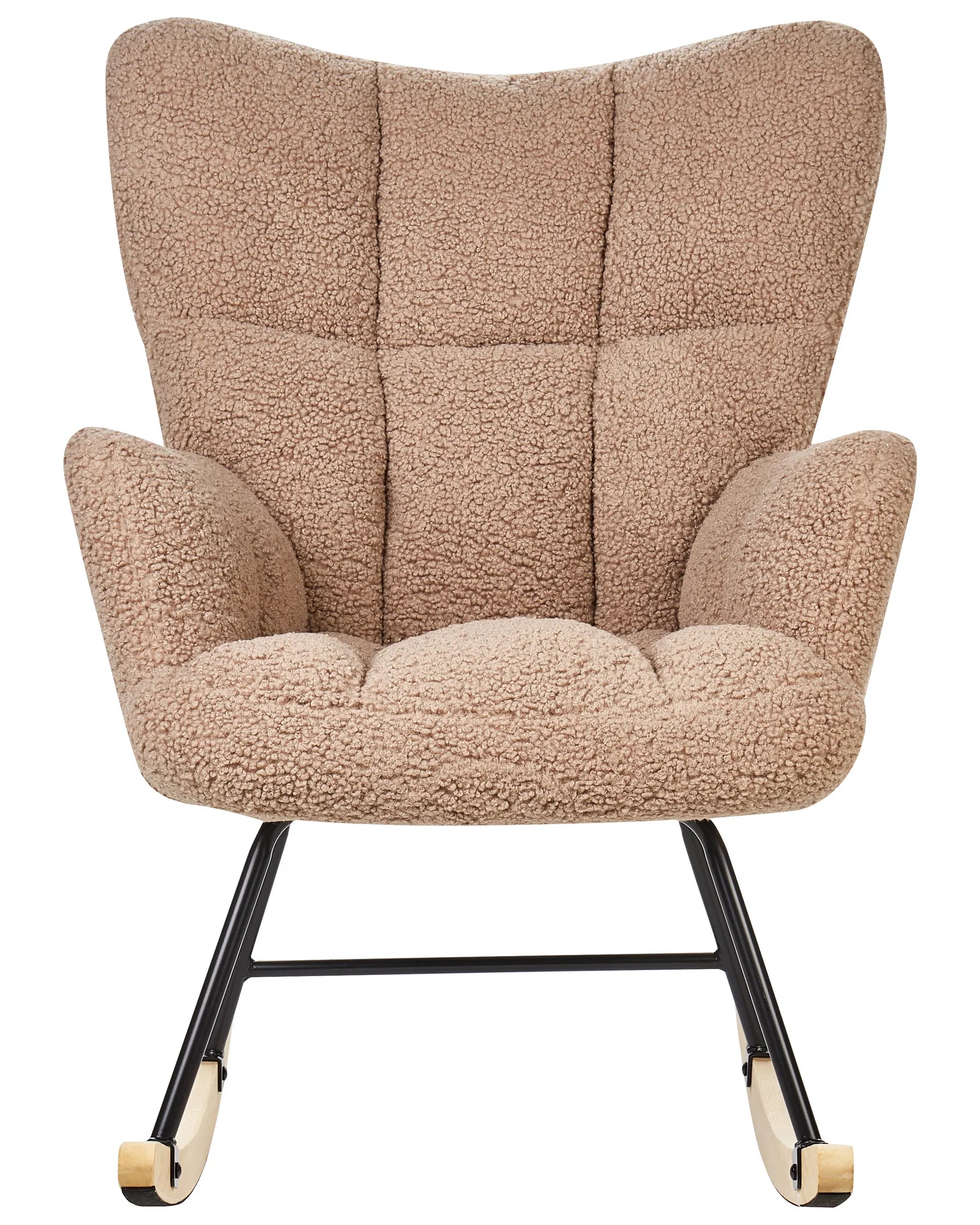 Rocking Chair OULU Boucle Sand Beige
