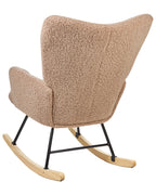 Rocking Chair OULU Boucle Sand Beige