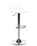 Set of 2 Bar Chairs IMOLA Swivel Transparent