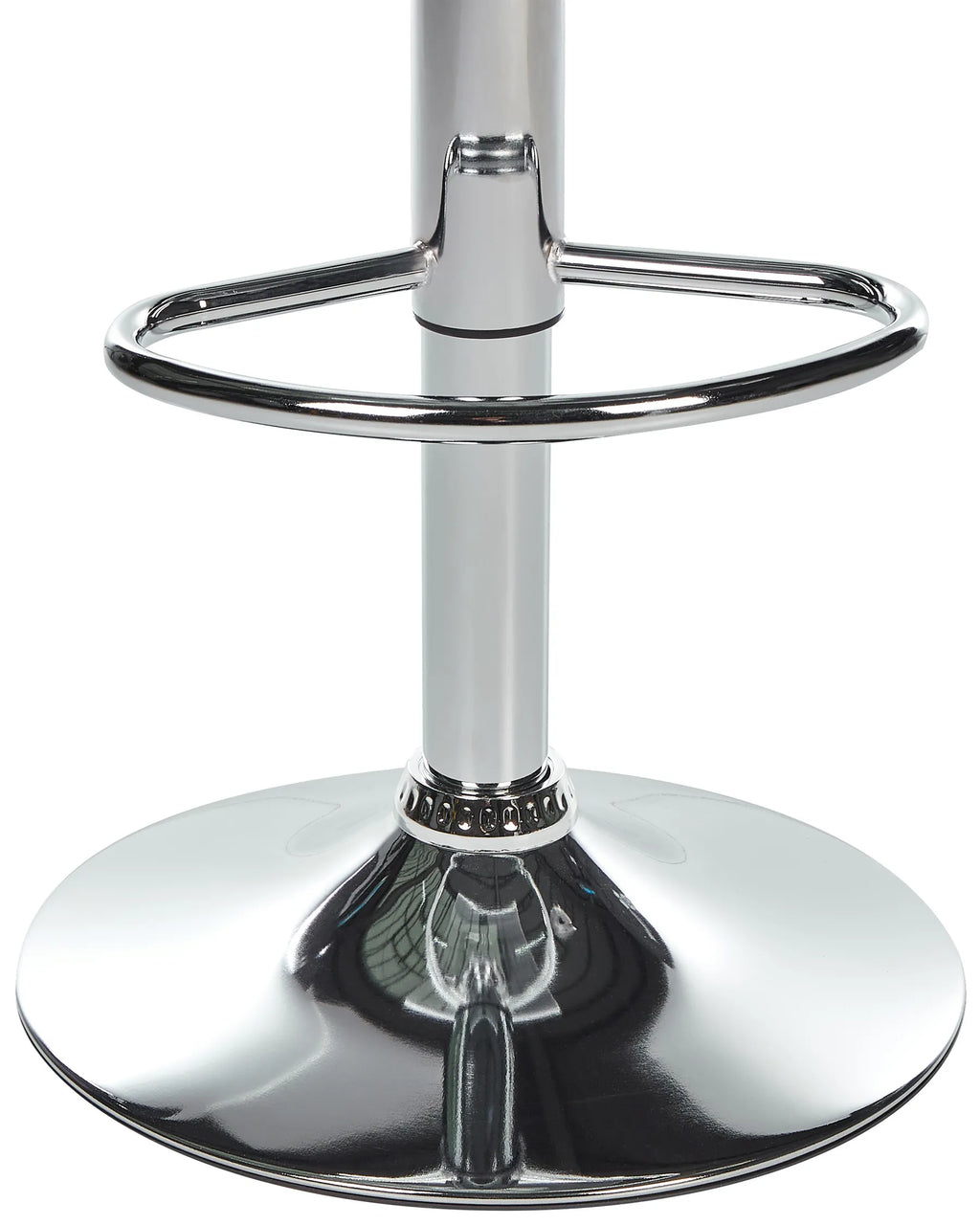 Set of 2 Bar Chairs IMOLA Swivel Transparent