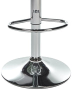 Set of 2 Bar Chairs IMOLA Swivel Transparent