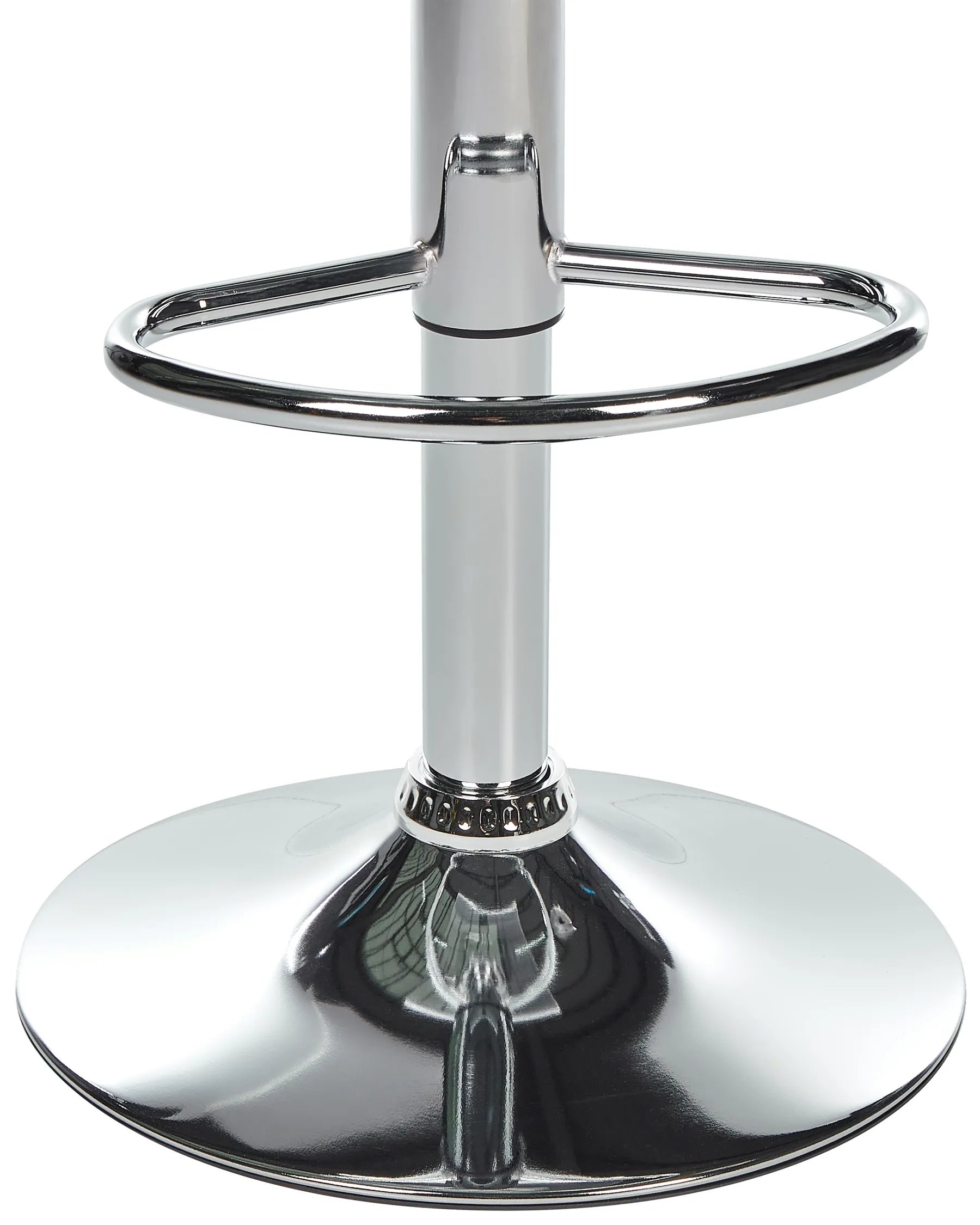 Set of 2 Bar Chairs IMOLA Swivel Transparent