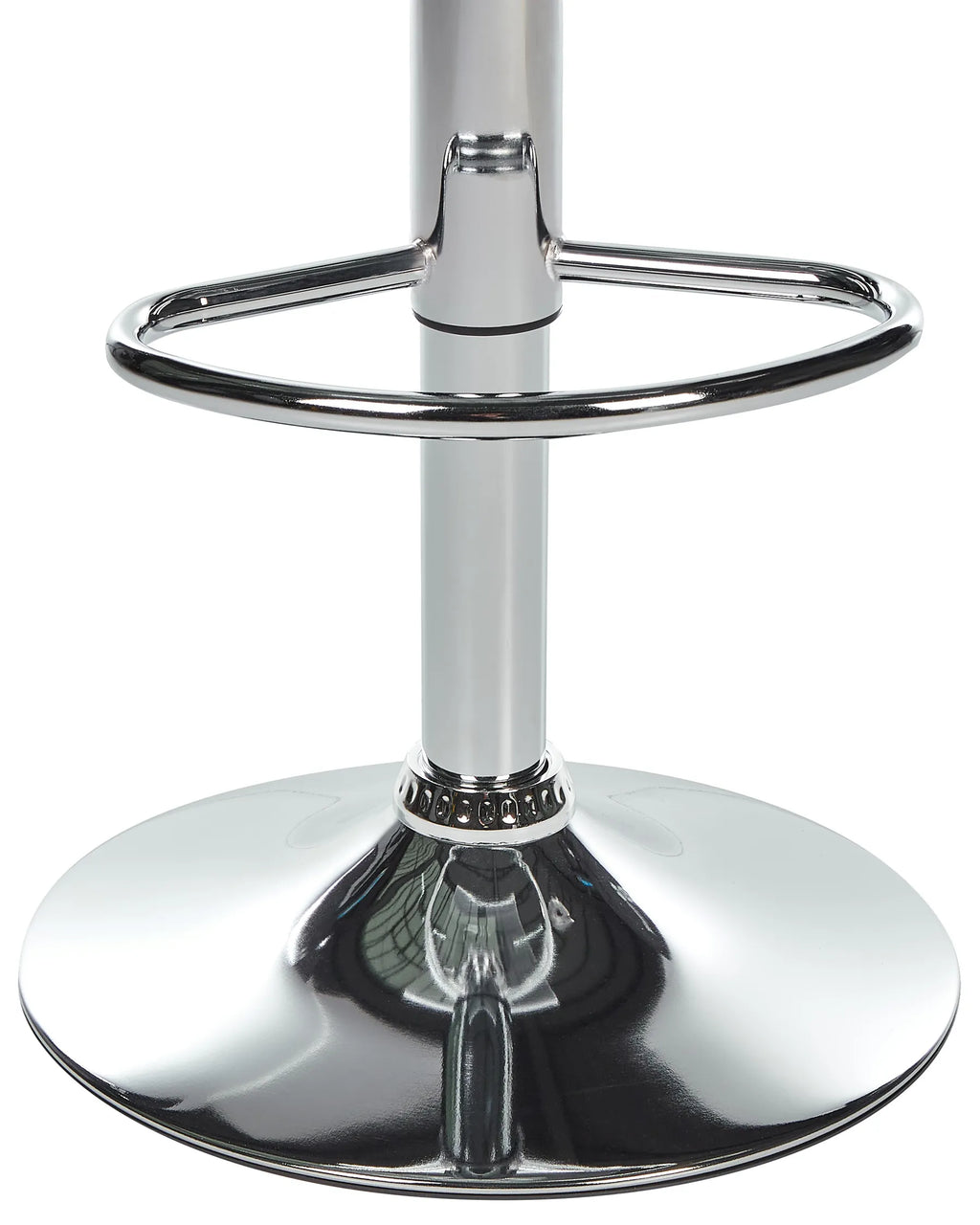 Set of 2 Bar Chairs NEUM Swivel Transparent