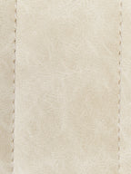 Set of 2 Bar Chairs DUBROVNIK Faux Leather Swivel Light Beige