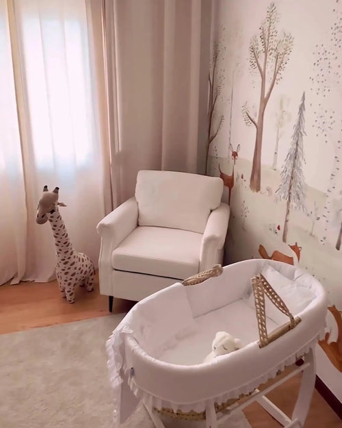 Armchair VIETAS Fabric White