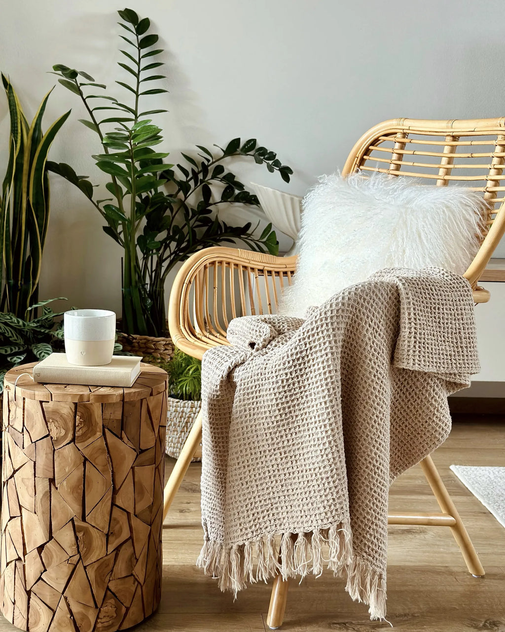 Dining Chair TOGO Rattan Natural