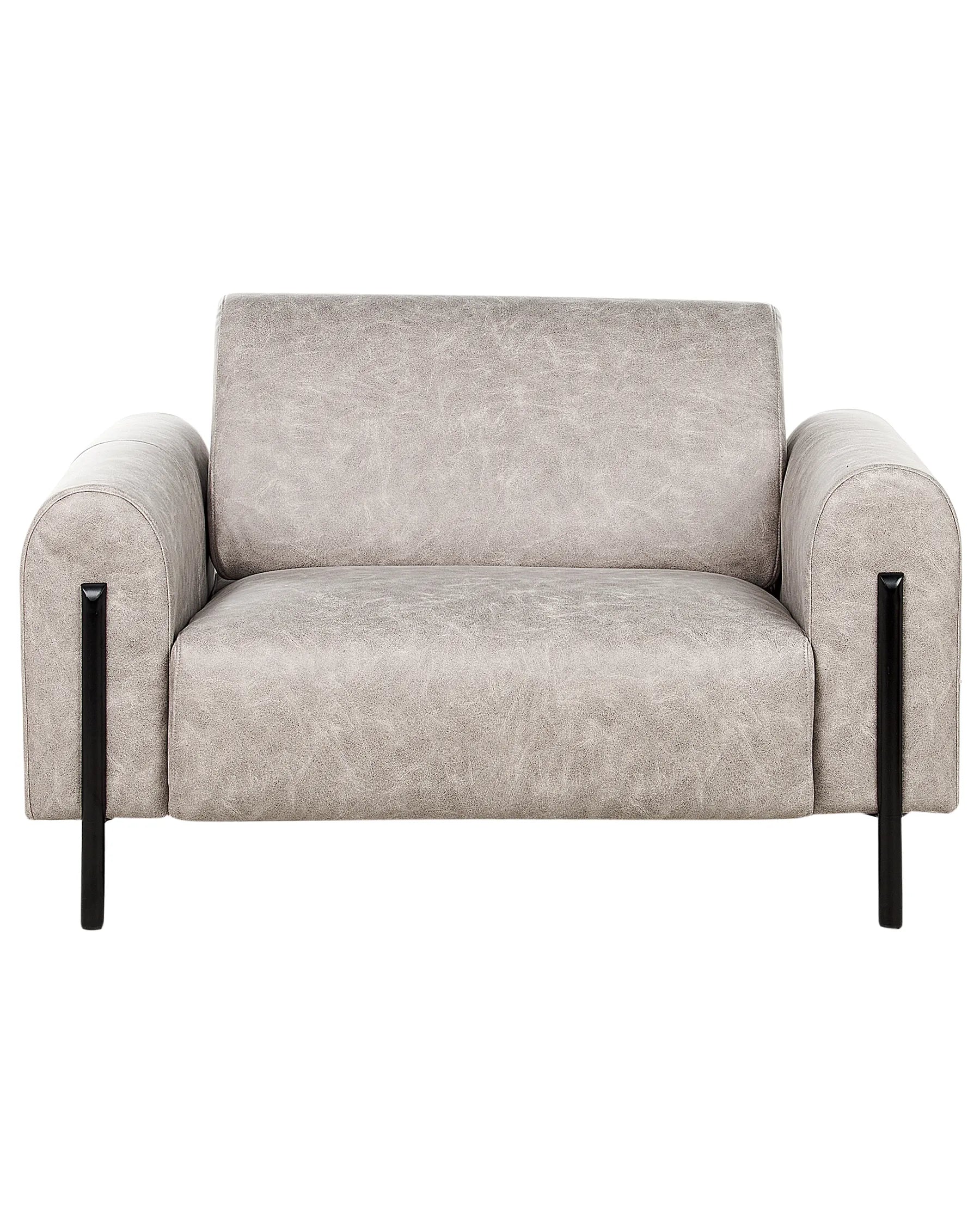 Armchair ASKIM Fabric Light Grey