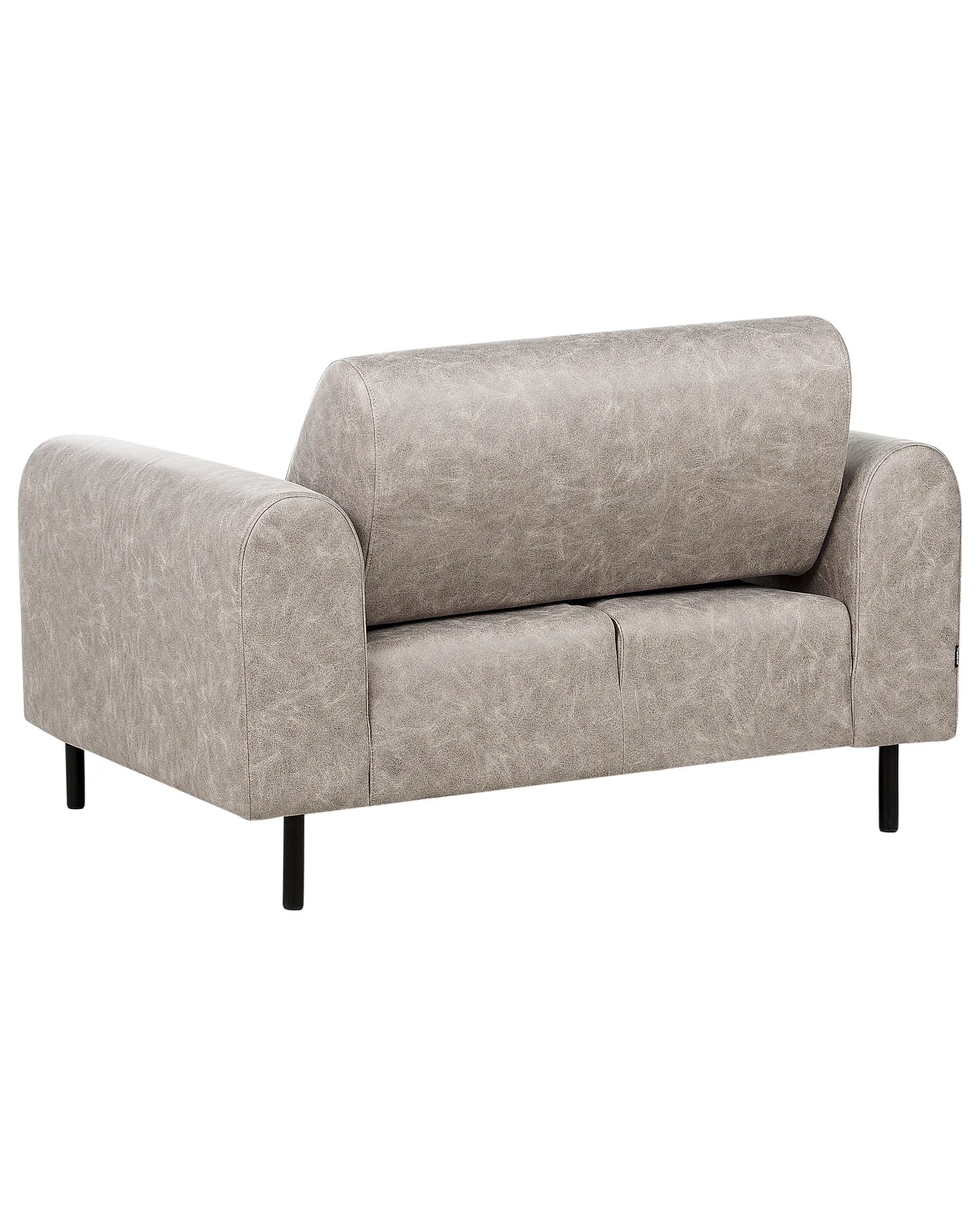 Armchair ASKIM Fabric Light Grey