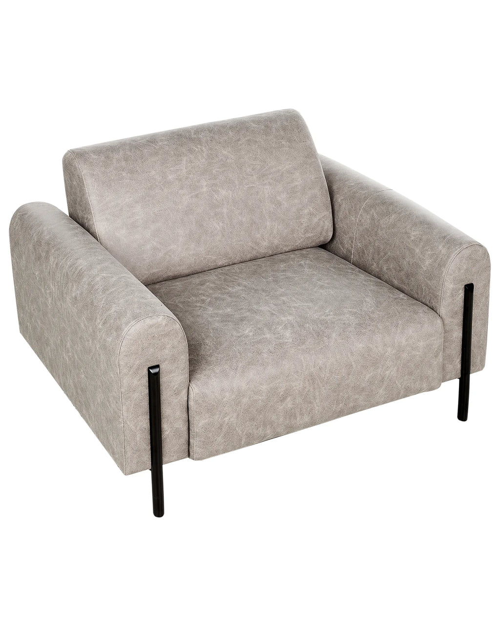 Armchair ASKIM Fabric Light Grey