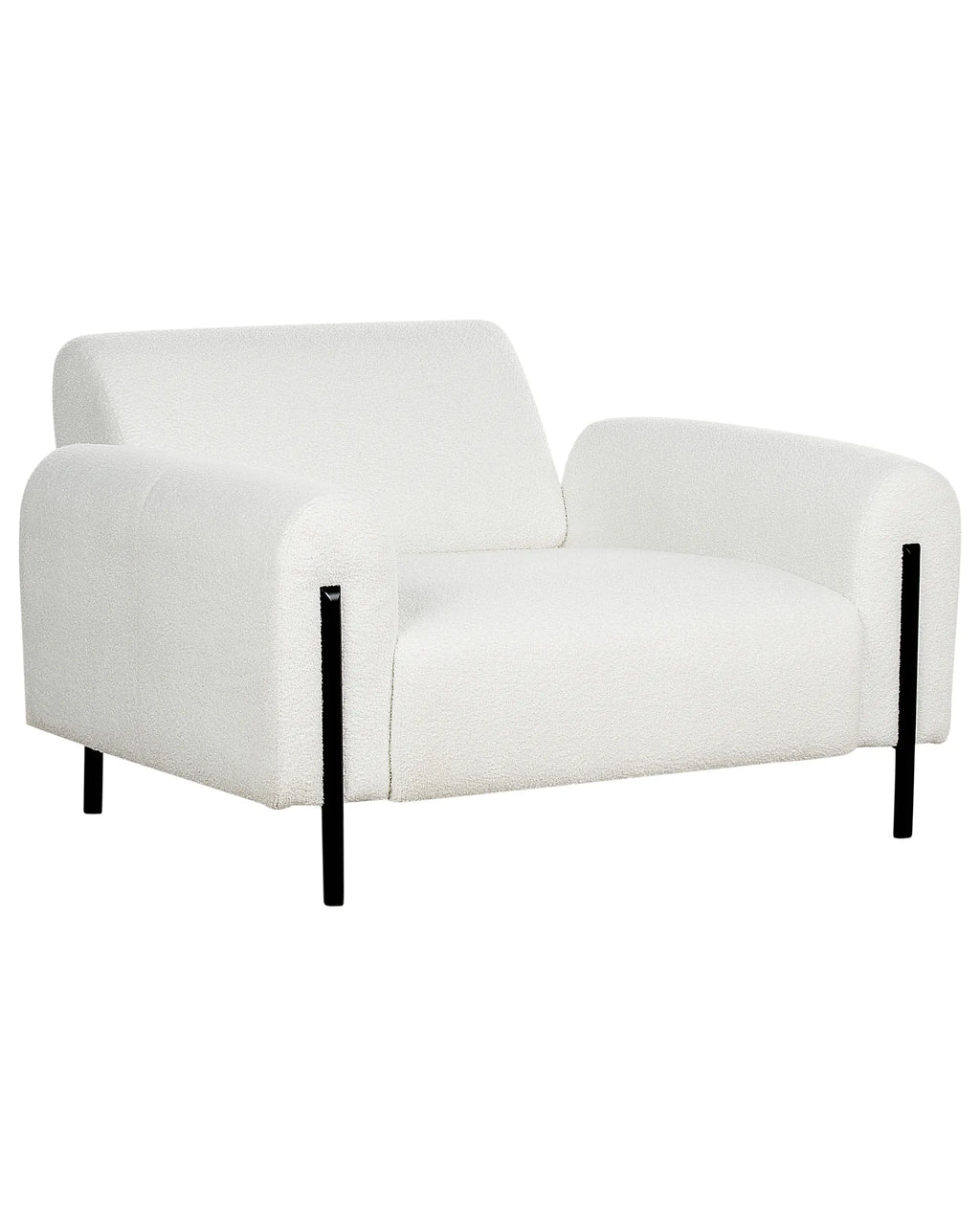 Armchair ASKIM Boucle White