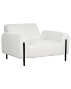 Armchair ASKIM Boucle White
