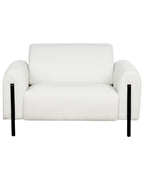Armchair ASKIM Boucle White