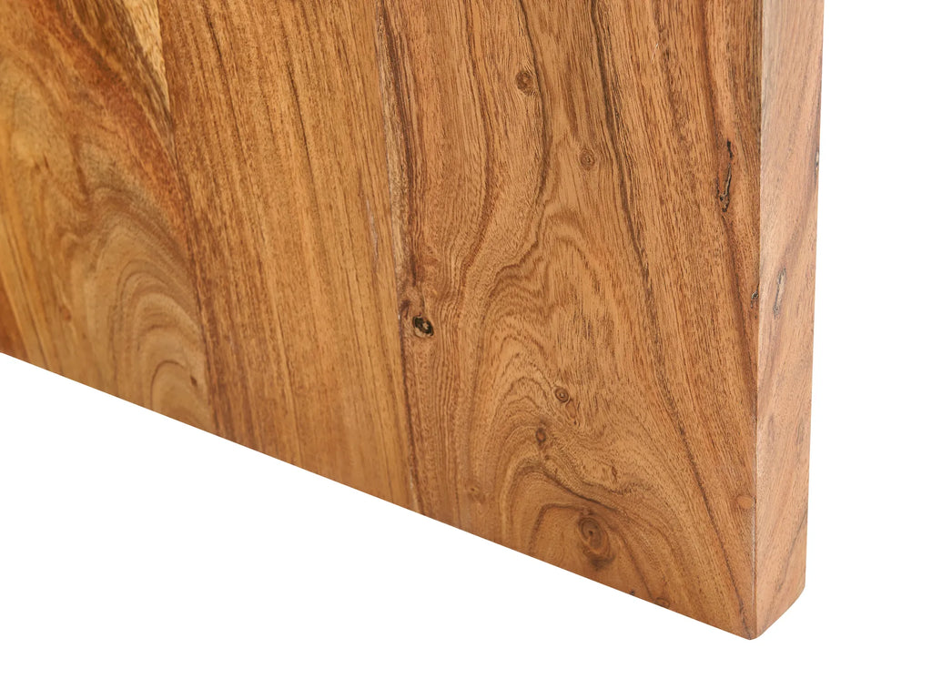 Dining Table ARRAN Brown 100 cm 100 cm Acacia Wood