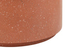Coffee Table TREZZO 90 cm 90 cm Terrazzo Effect Red Terrazzo