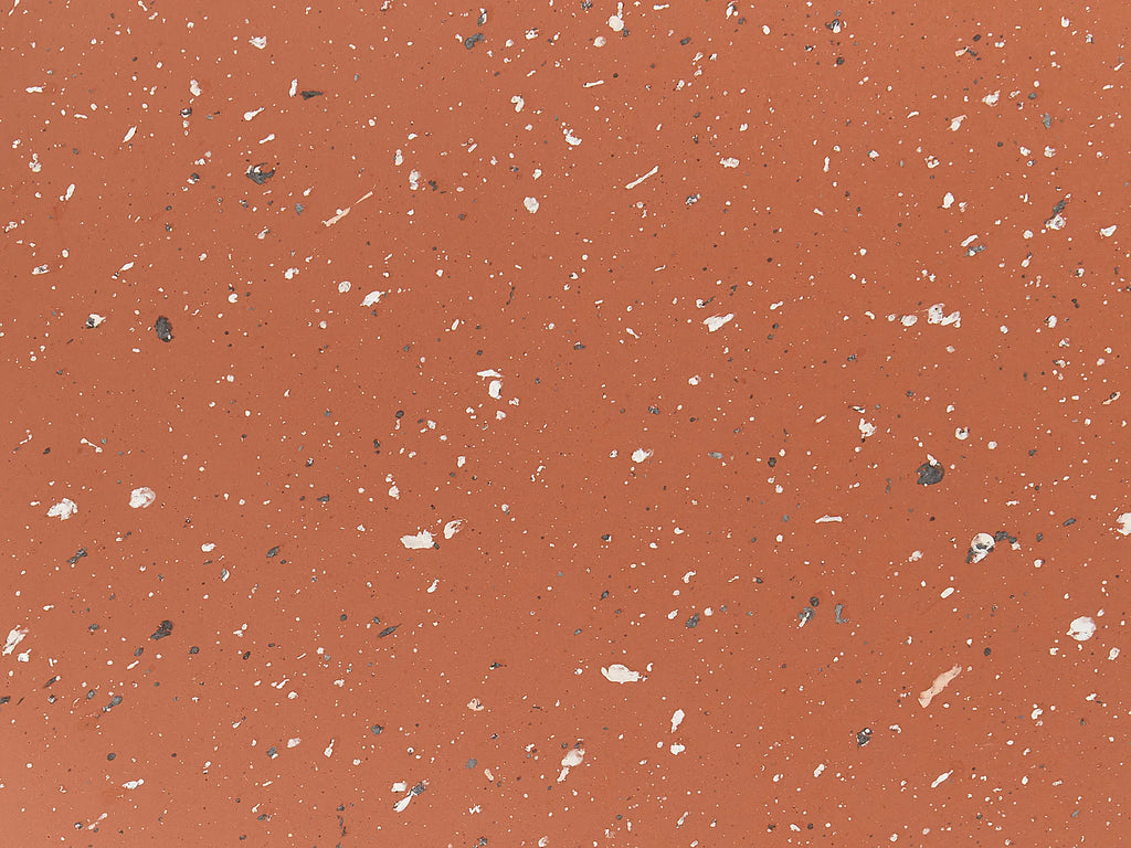 Coffee Table TREZZO 90 cm 90 cm Terrazzo Effect Red Terrazzo