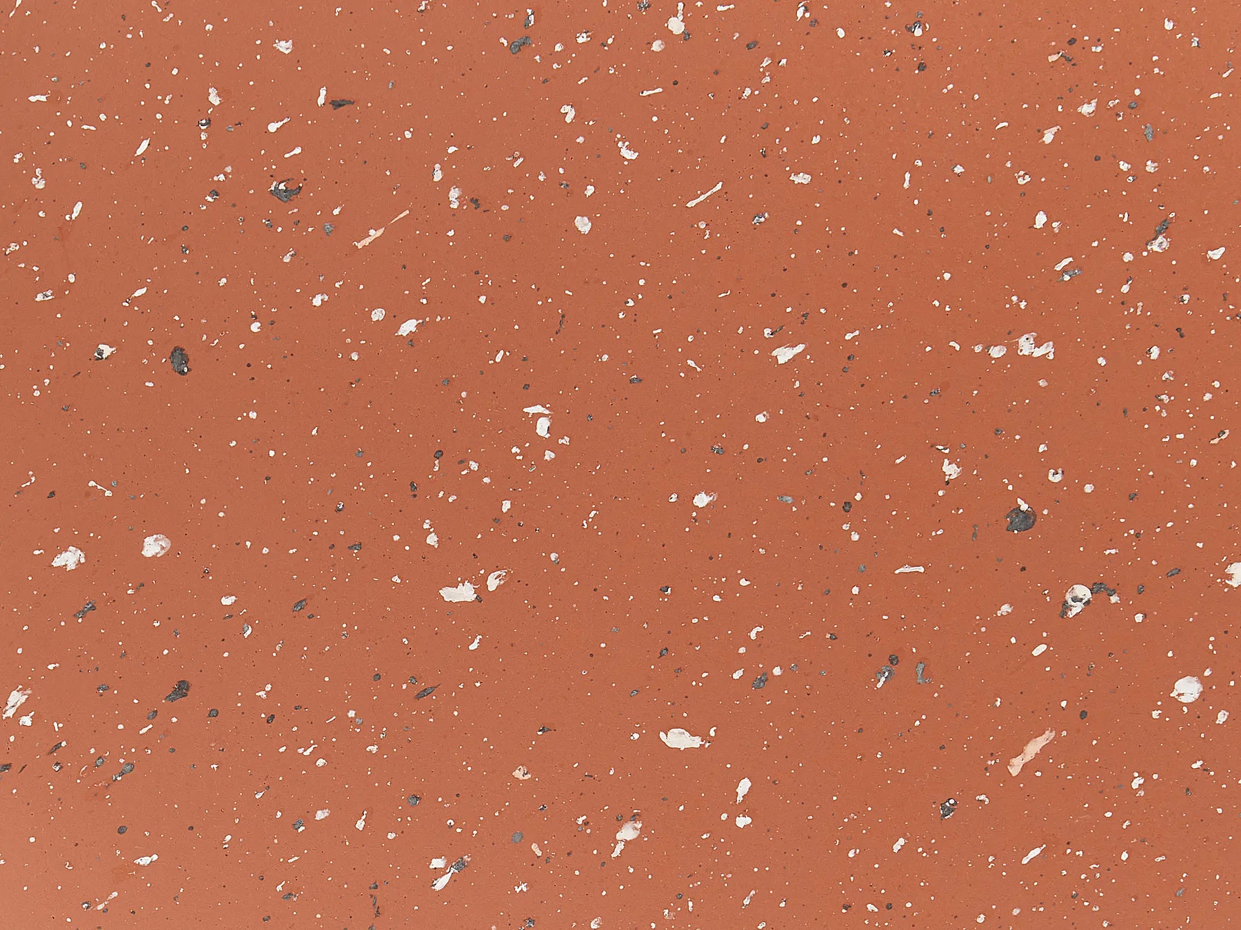 Coffee Table TREZZO 90 cm 90 cm Terrazzo Effect Red Terrazzo