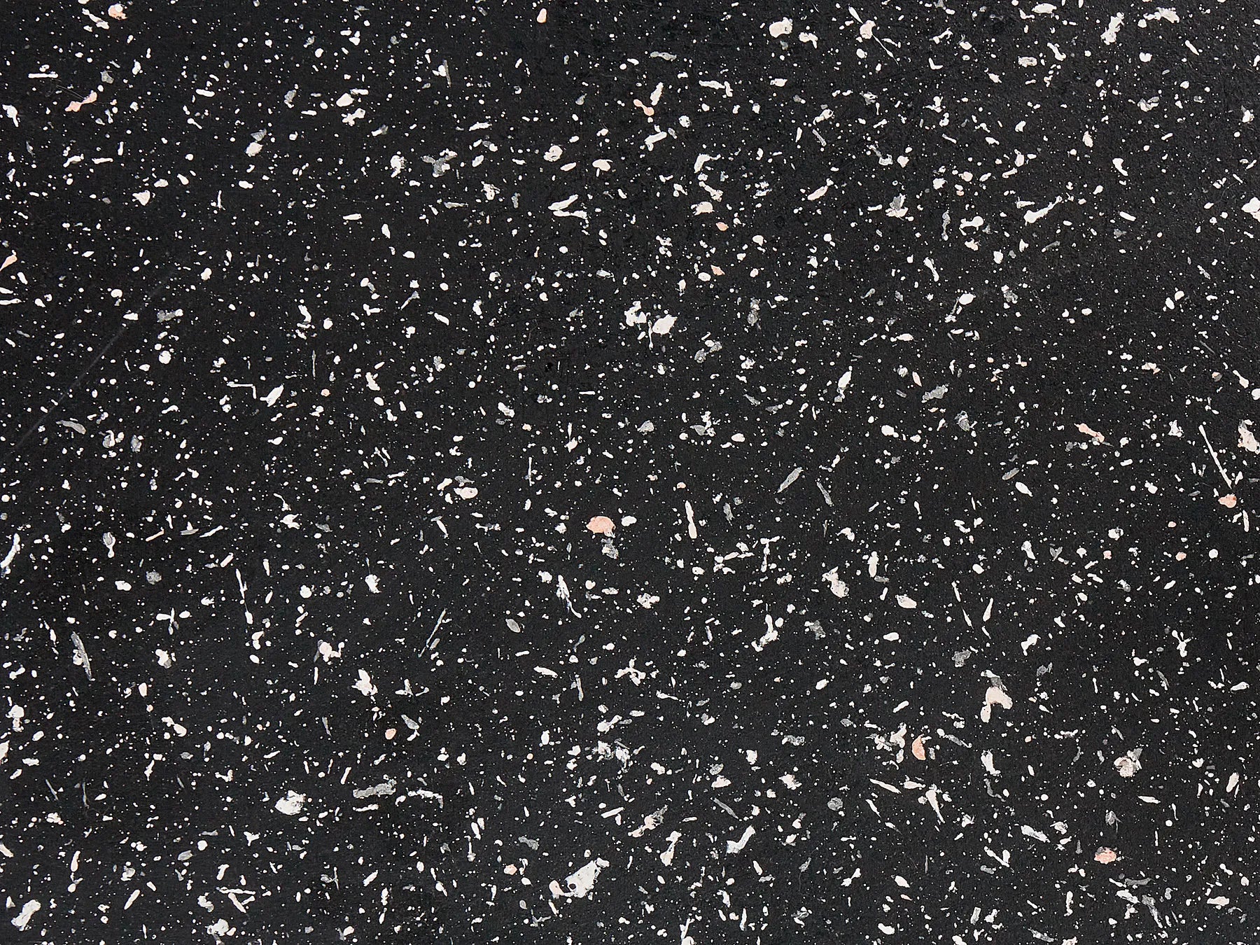 Coffee Table POZZA II 106 cm 106 cm Terrazzo Effect Black Terrazzo