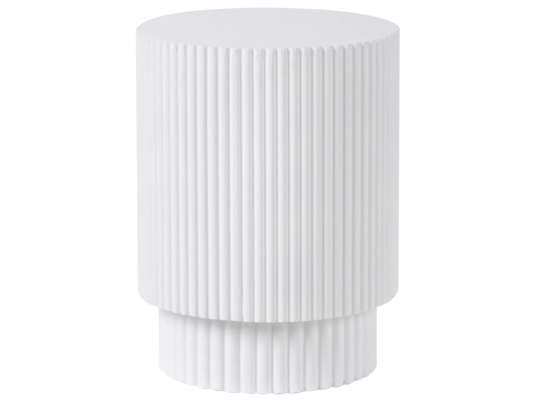 Side Table BICCARI 38 cm 38 cm White