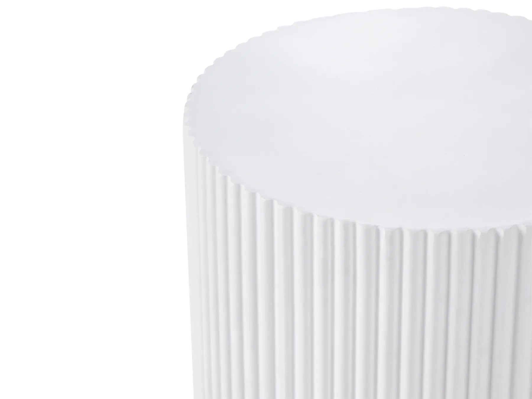 Side Table BICCARI 38 cm 38 cm White