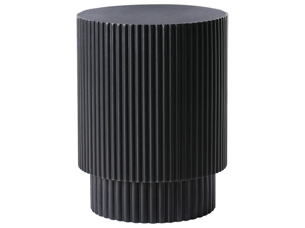 Side Table WAVENO 38 cm 38 cm Black — main product view