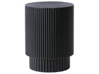 Side Table WAVENO 38 cm 38 cm Black — main product view