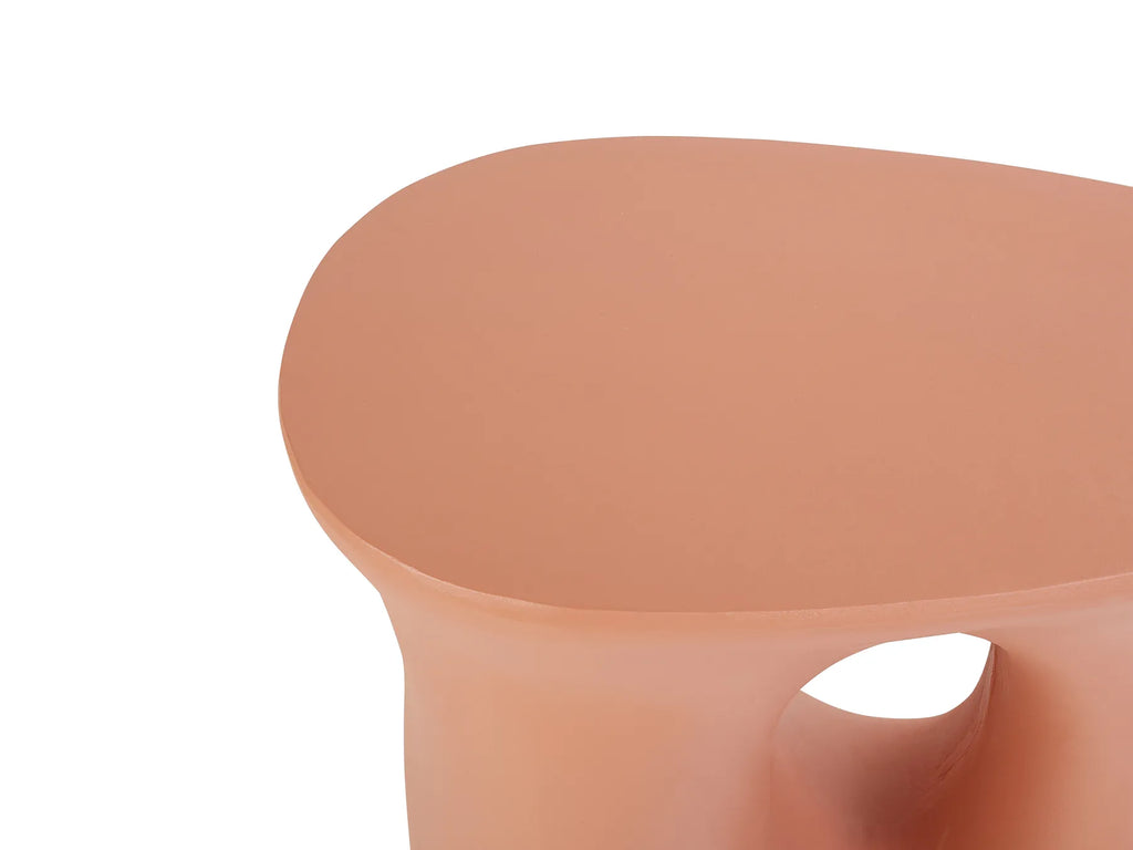 Side Table IDRO 42 cm 28 cm Orange
