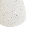 Side Table BIVIERE 39 cm 39 cm Terrazzo Effect White Terrazzo