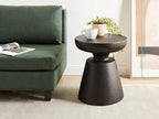 Side Table MINCIO 45 cm 45 cm Black