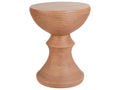 Side Table CALDARO 40 cm 40 cm Wood-like Brown