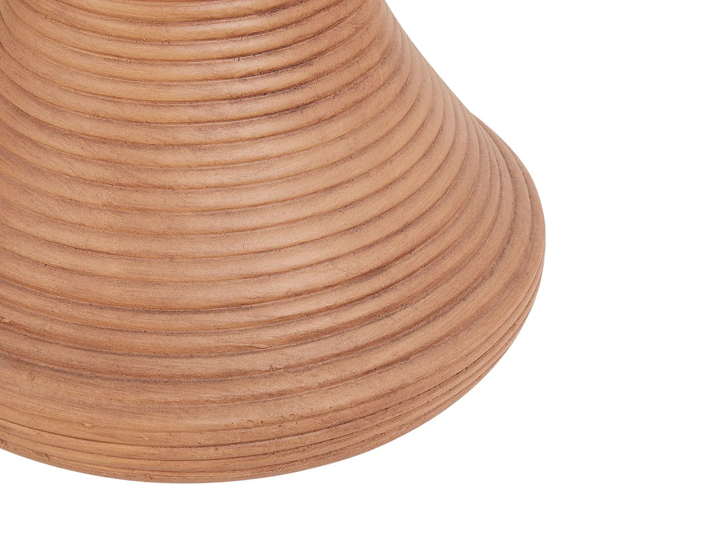 Side Table CALDARO 40 cm 40 cm Wood-like Brown
