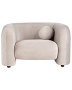 Armchair LEIREN Velvet Taupe