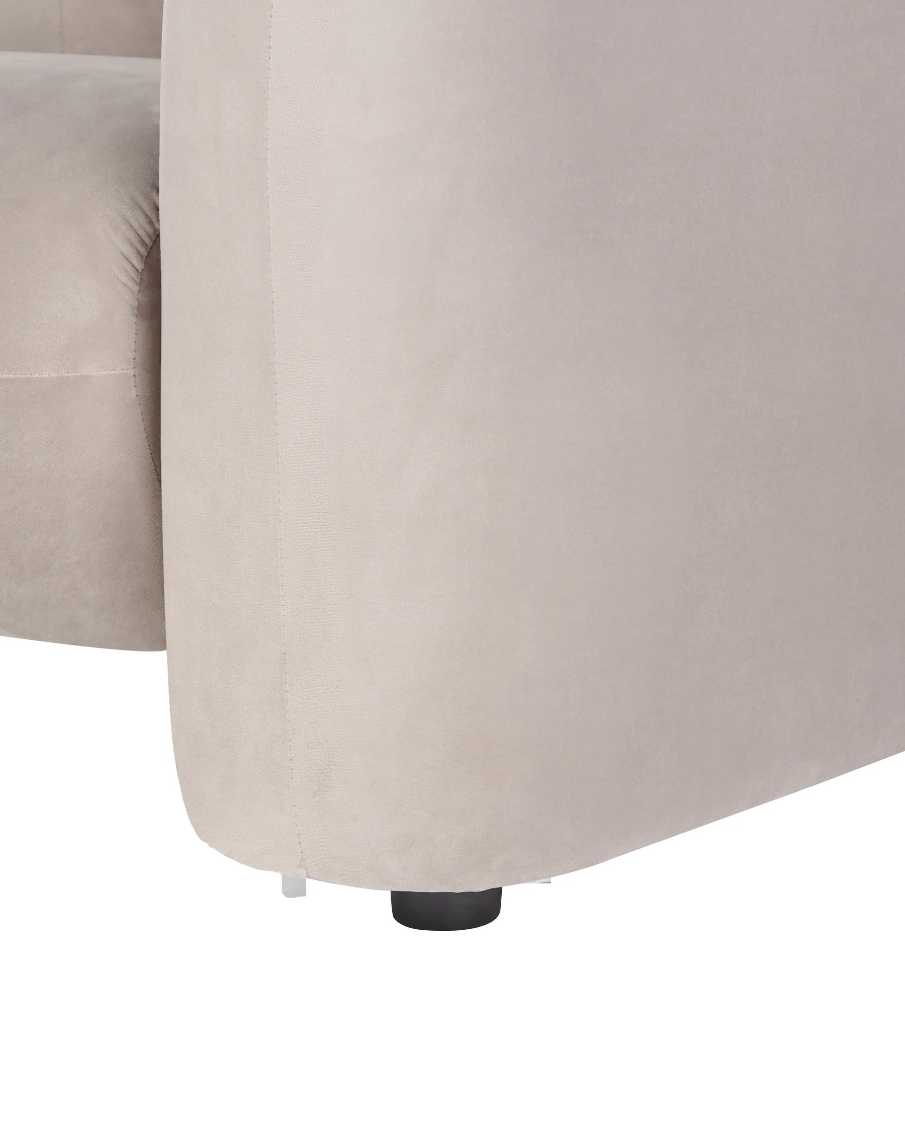 Armchair LEIREN Velvet Taupe