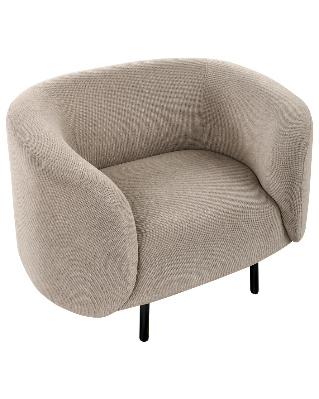 Armchair LOEN Fabric Taupe