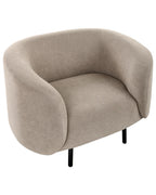 Armchair LOEN Fabric Taupe
