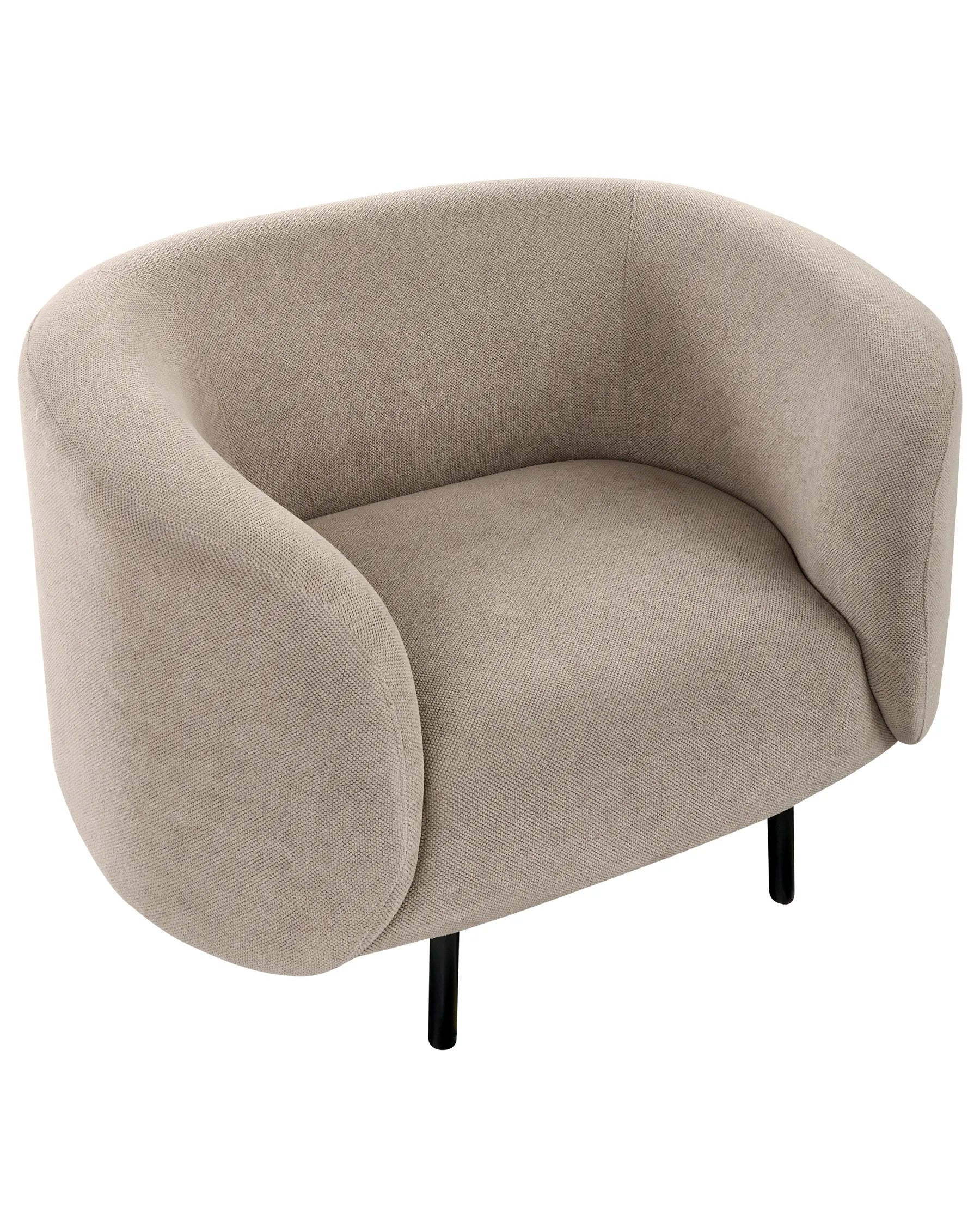 Armchair LOEN Fabric Taupe