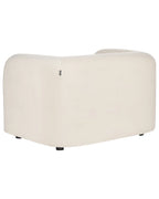 Armchair LEIREN Velvet Off-White