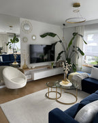 Armchair LANGA Velvet Off-White