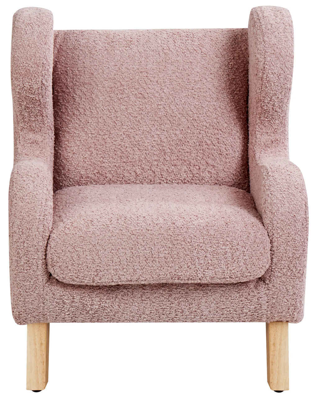 Kids Armchair FARUM Boucle Pink
