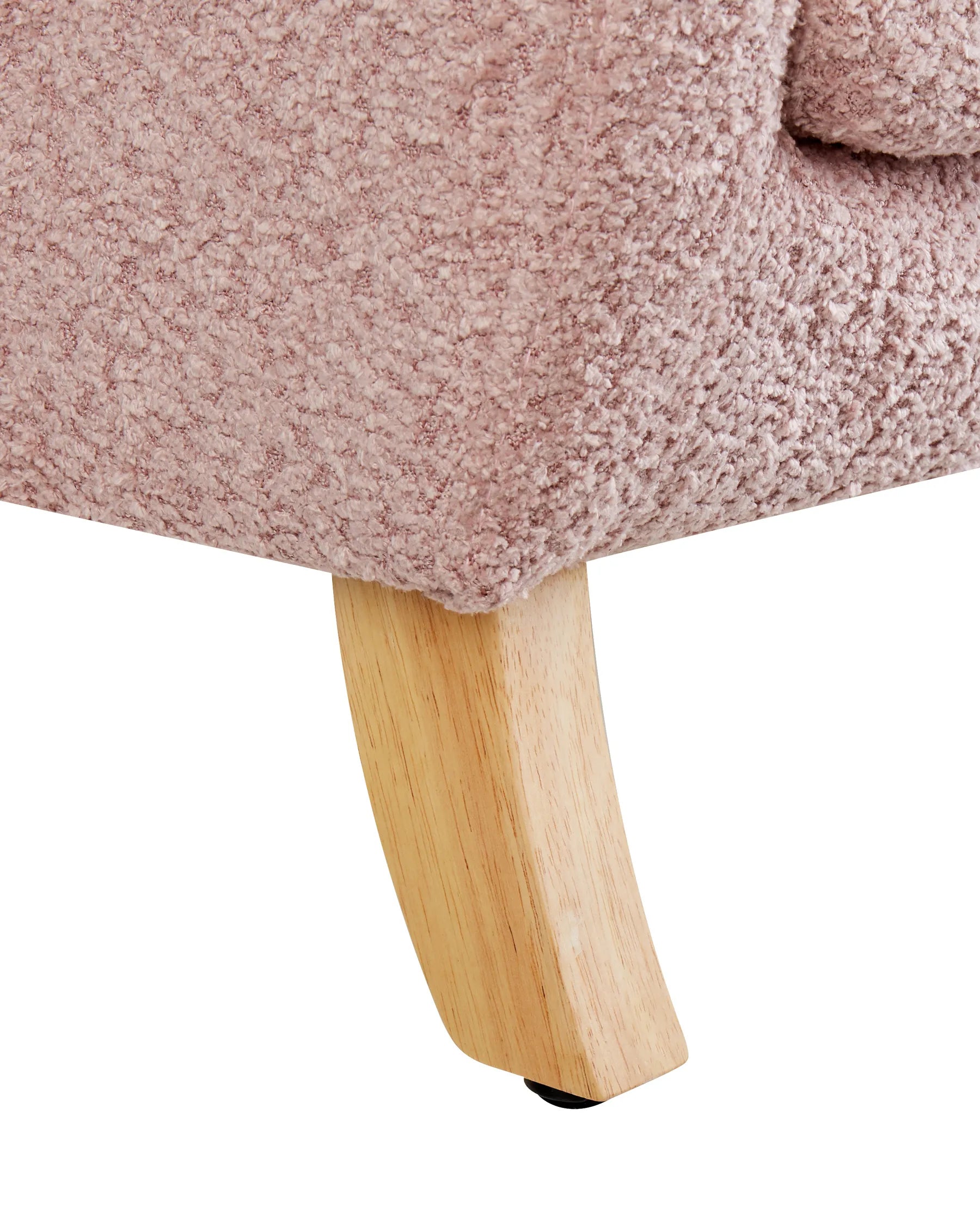 Kids Armchair FARUM Boucle Pink